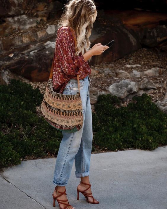 20 perfekte Herbst-Bohème-Streetstyle-Outfits – Boho-Mode-Ideen für jeden … - Stil Outfits | Boho outfits, Boho chic outfits, Chic outfits