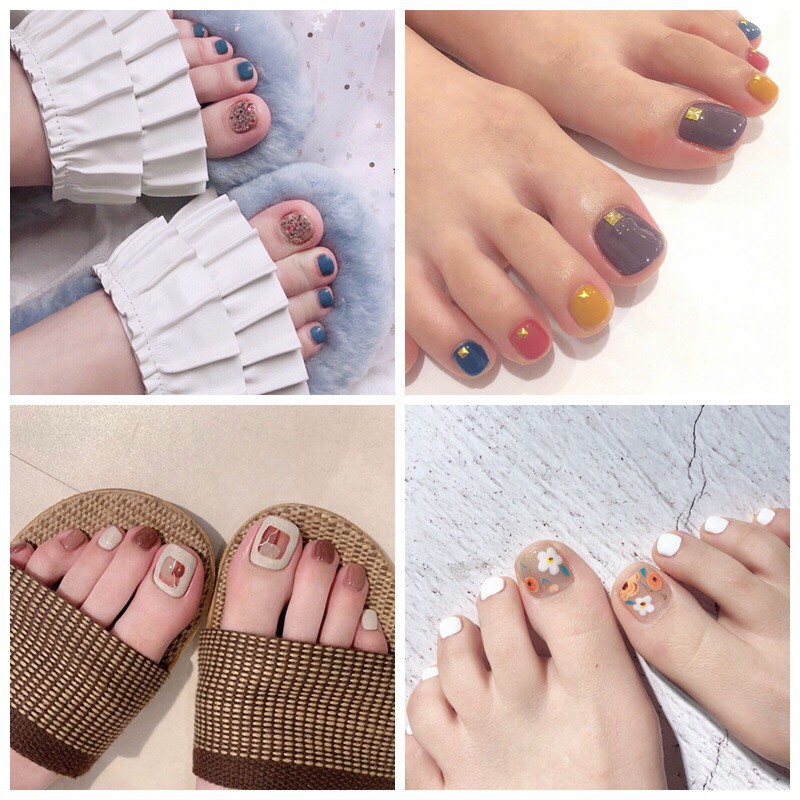 Tổng hợp Nail Chân Đơn Giản Màu Đỏ giá rẻ, bán chạy tháng 2/2022 - BeeCost