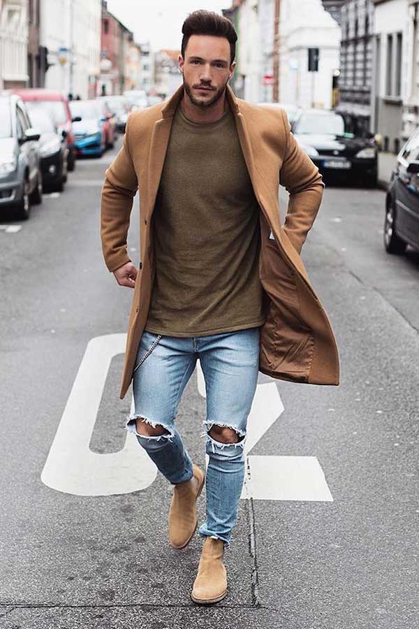 Phối đồ với giày Chelsea Boots