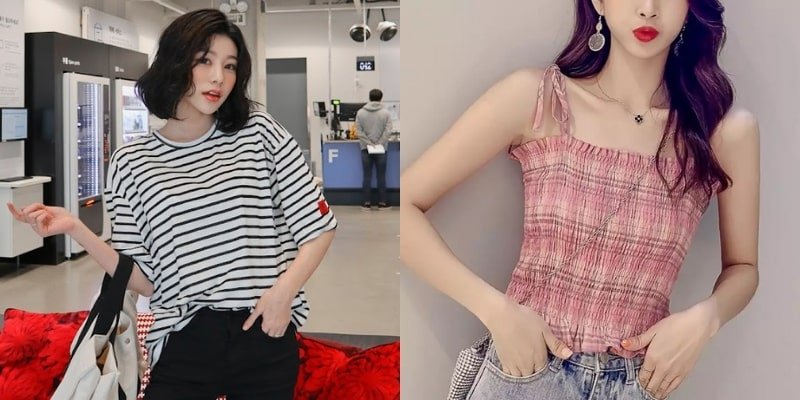 thời trang cho người gầy nữ