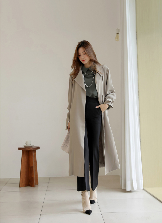 Những mẫu áo trench coat nữ tuyệt đẹp trong làng mốt thu đông 2020 » Áo khoác nữ