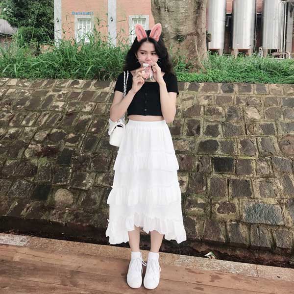 Chân Váy Dài Mặc Cùng áo Gì? Tổng Hợp Các Cách Phối đồ Với Chân Váy Dài Chuẩn Fashionista