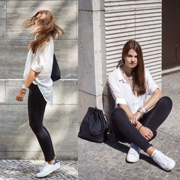 Cách Phối Quần Jean Với Giày Thể Thao Sneaker Nam/Nữ : Mix Chuẩn Dáng Đẹp - Zipit.vn