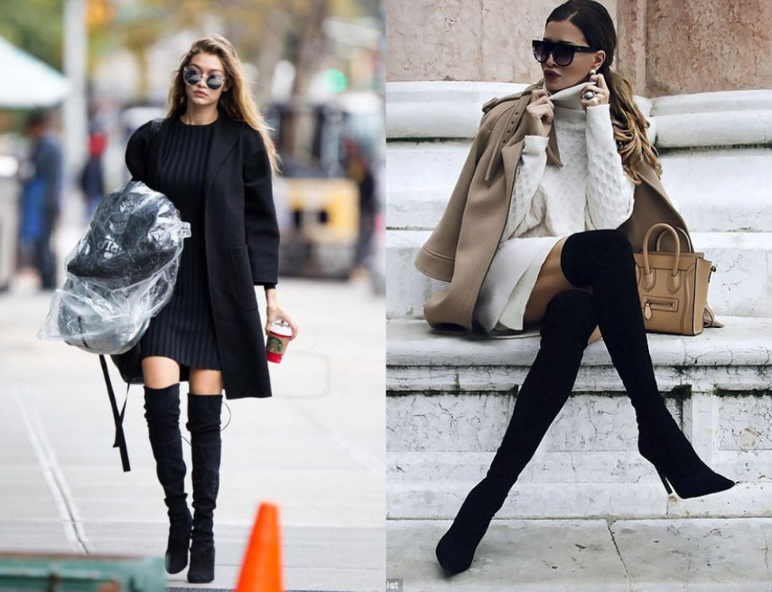 Mix đồ cực cá tính cùng váy len body | IVY moda