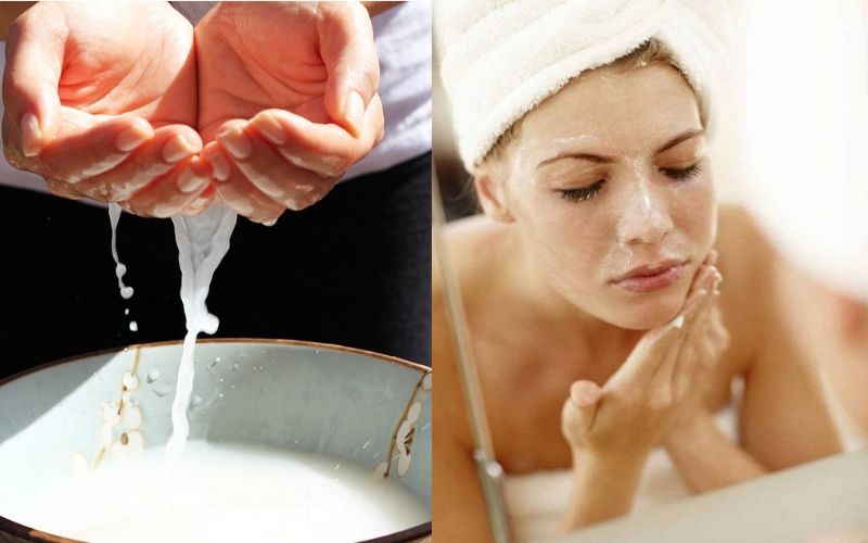 Da đẹp không tỳ vết với cách làm trắng da bằng nước vo gạo