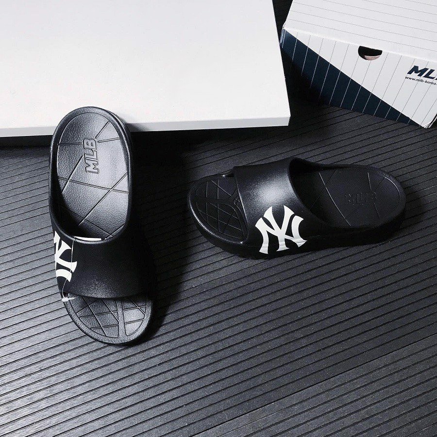 Dép MLB Chunky Slider New York Yankees Black – MLB Việt Nam