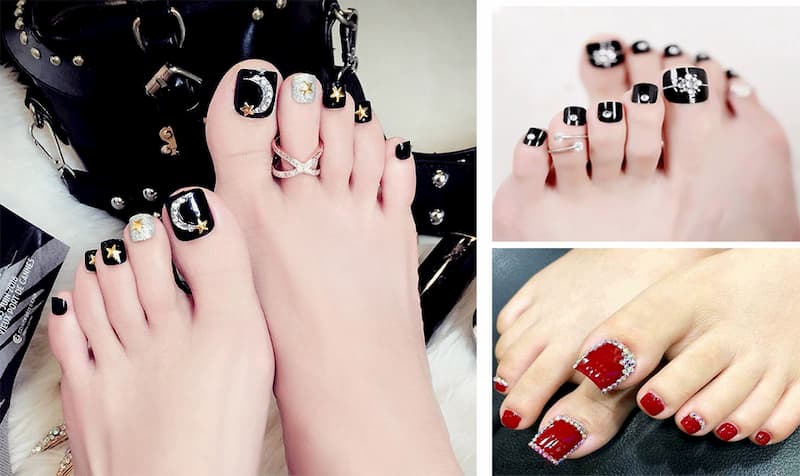 1000+ Mẫu nail chân HOT siêu đẹp được nhiều chị em lựa chọn