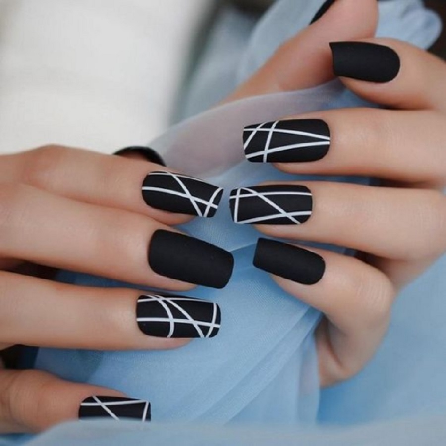 Mẫu nail đơn giản cực xinh
