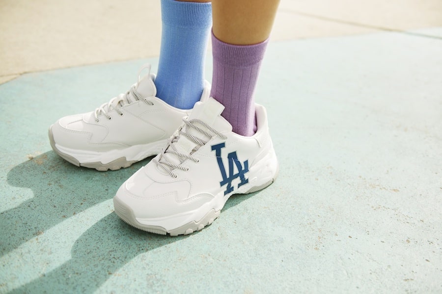 MLB BIGBALL CHUNKY A LA DODGERS WHITE BLUE || MLB Việt Nam