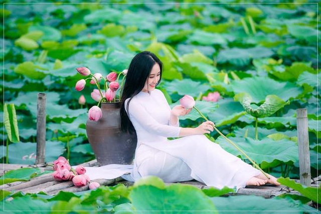 Mùa sen nở, giới trẻ đua nhau &quot;thả dáng&quot; - Đài Phát thanh và Truyền hình Thanh Hóa