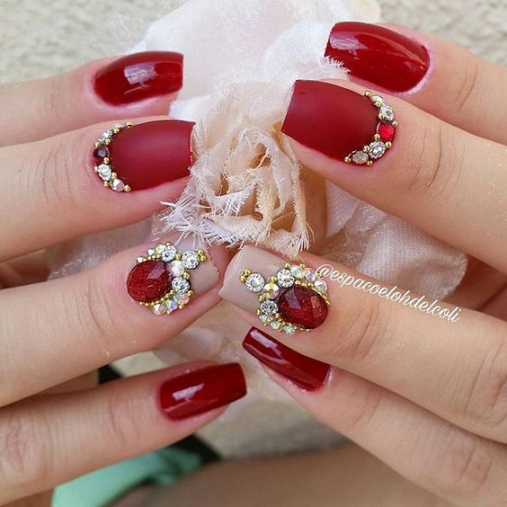 50 Mẫu Nail Đỏ Đẹp Nhất Trend 2022 ❤️ Cực Sang Chảnh