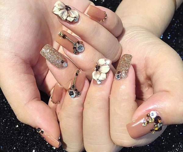 Nail thạch nhũ xinh