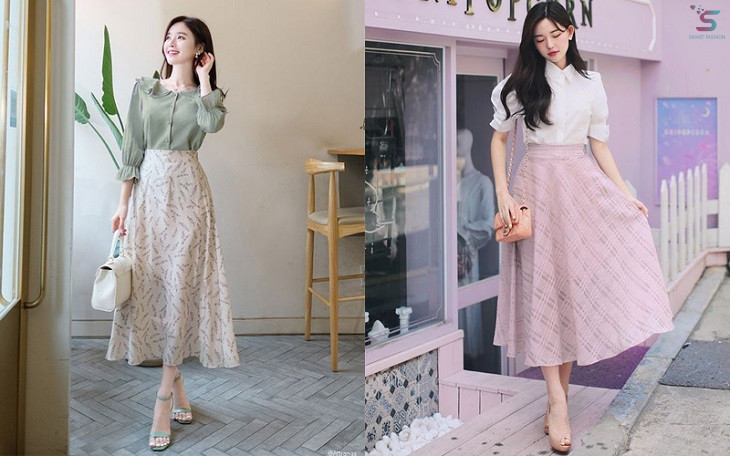 5 cách phối đồ với chân váy dài giúp nàng trở nên xinh đẹp