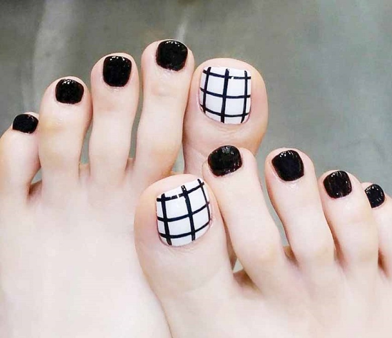 Mẫu móng chân đẹp