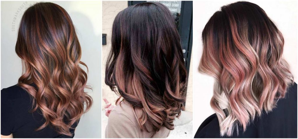 Tóc đen highlight màu gì đẹp? Màu caramel quyến rũ