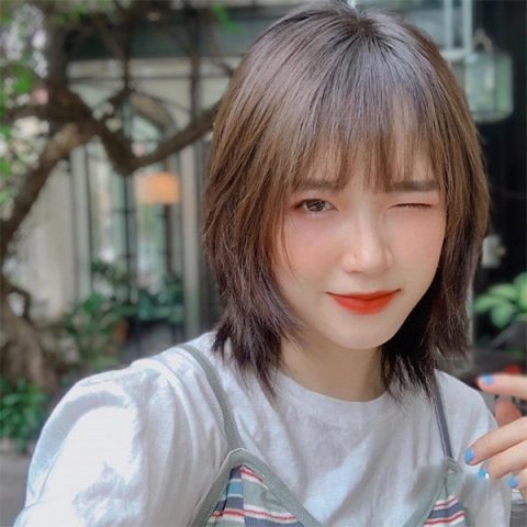 tóc ngắn cho mặt tròn