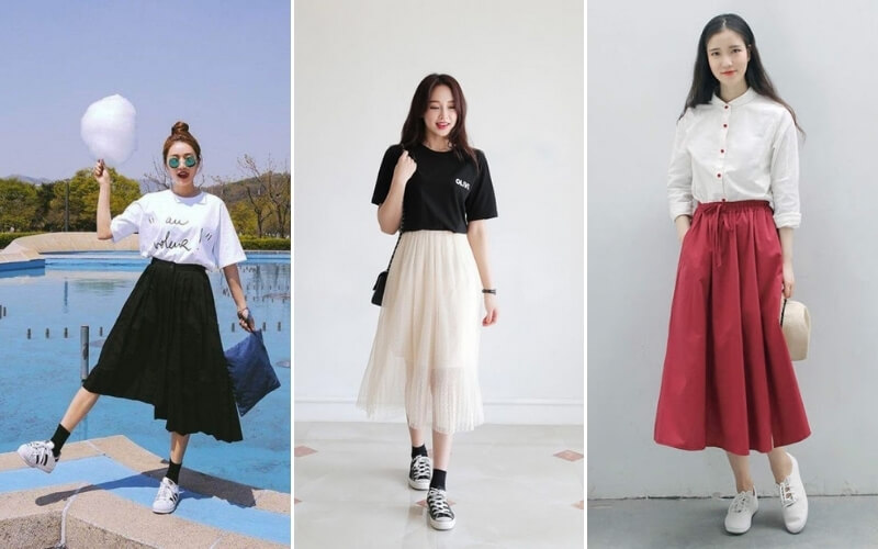 Top 7 cách phối màu quần áo với giày cho nữ