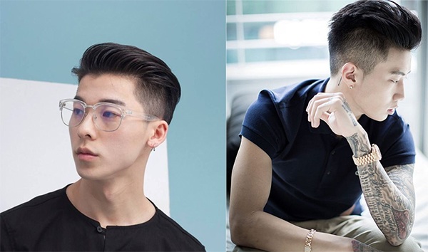 10 kiểu tóc nam ngắn mặt tròn nam tính phong cách hot nhất hiện nay