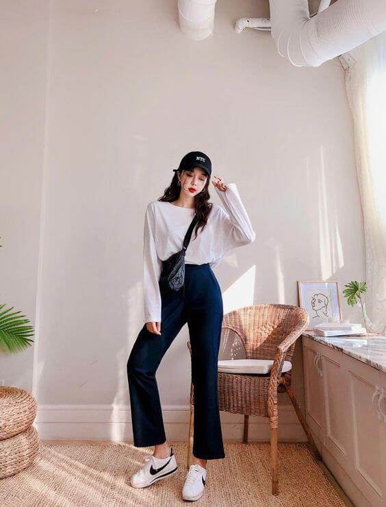Cách Phối Đồ Với Quần Jean Ống Suông Mùa Đông Cực Đẹp Và Khí Chất - ilahui.vn