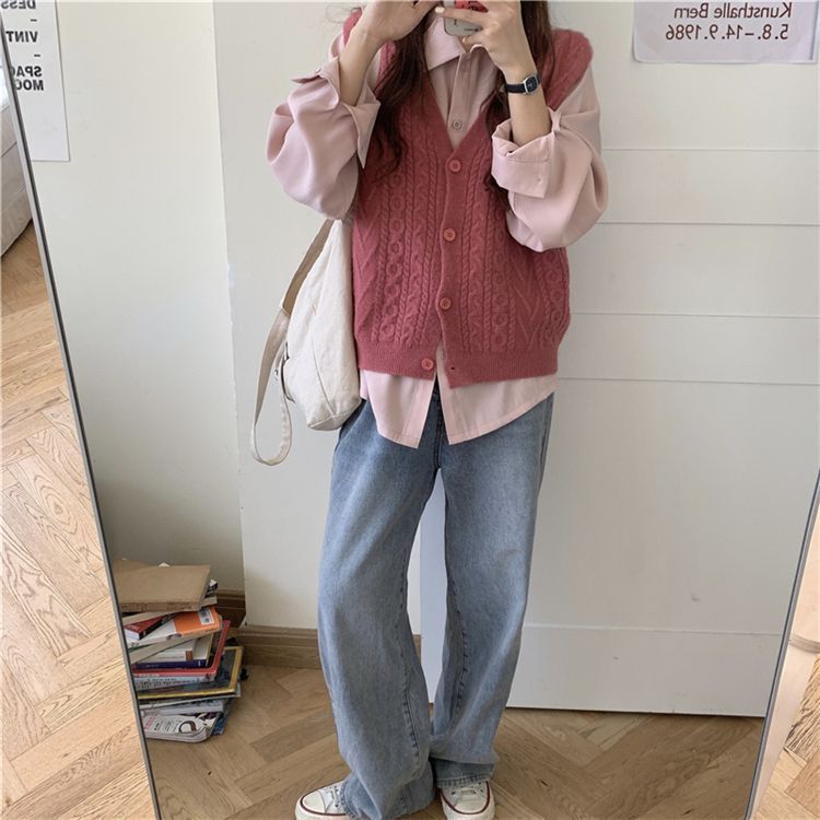 Top 6 cách phối đồ với áo len gile nữ đẹp và chuẩn mốt nhất - sakurafashion.vn