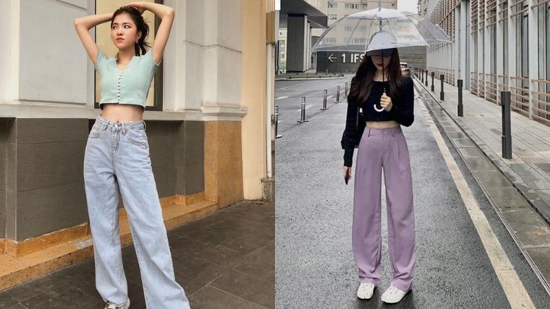 7+ cách phối đồ với quần ống rộng không bao giờ lỗi mốt