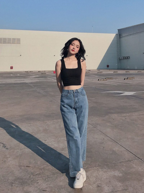 Áo croptop mặc với gì chuẩn fashionista cho mùa hè này - Cachmixdo.com