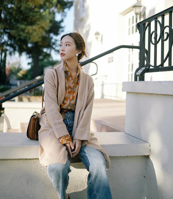 Áo cardigan phối với 4 kiểu quần này là sành điệu nhất » Báo Phụ Nữ Việt Nam