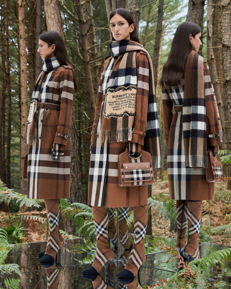 Kiểu họa tiết đặc trưng của Burberry
