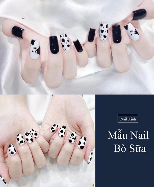 12 mẫu nail bò sữa đẹp dễ thương trẻ trung cá tính hot nhất hiện nay - Bí quyết làm đẹp