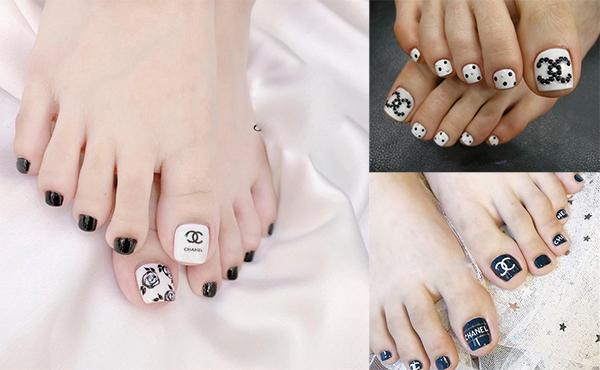 50 mẫu nail chân đẹp đơn giản dẫn đầu xu hướng hiện nay - 40