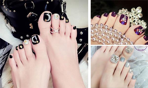 50 mẫu nail chân đẹp đơn giản dẫn đầu xu hướng hiện nay - 3
