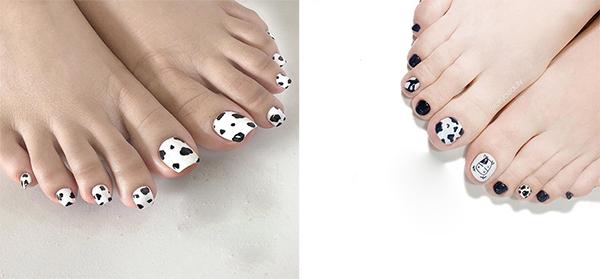 50 mẫu nail chân đẹp đơn giản dẫn đầu xu hướng hiện nay - 8