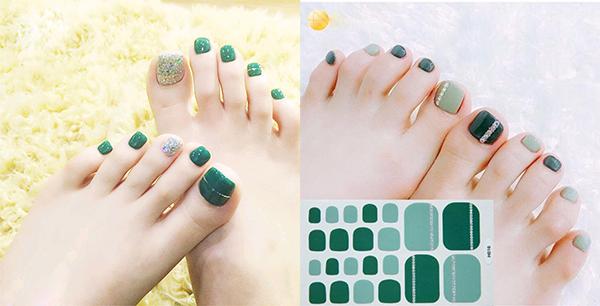 50 mẫu nail chân đẹp đơn giản dẫn đầu xu hướng hiện nay - 9