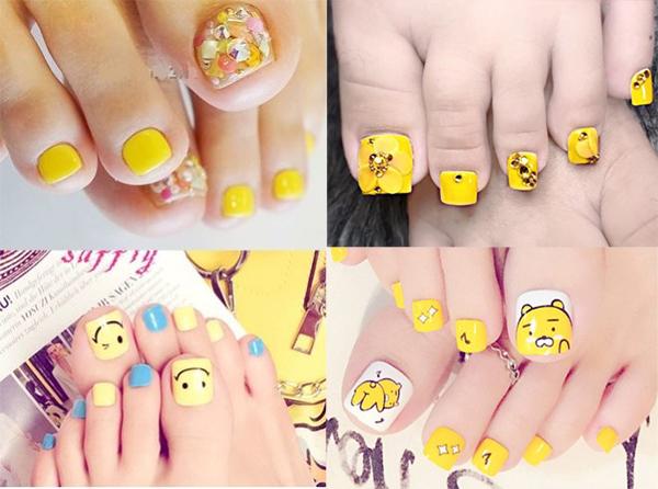 50 mẫu nail chân đẹp đơn giản dẫn đầu xu hướng hiện nay - 39