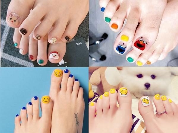 50 mẫu nail chân đẹp đơn giản dẫn đầu xu hướng hiện nay - 22