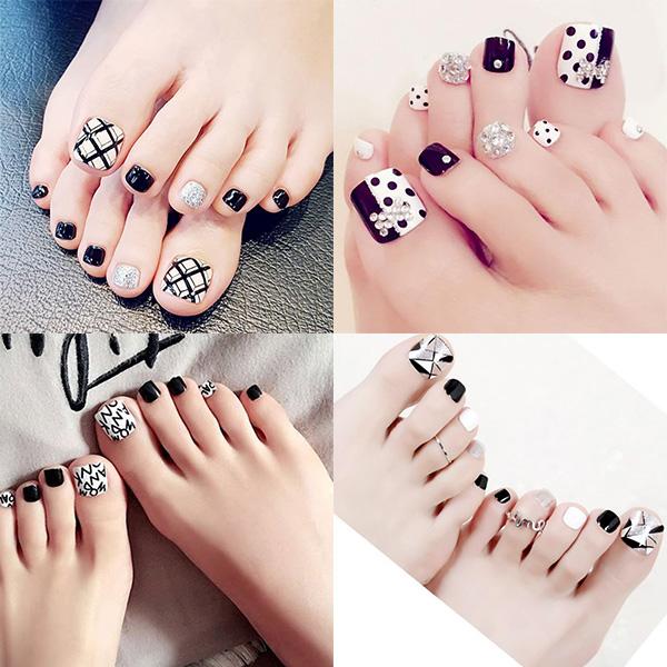 50 mẫu nail chân đẹp đơn giản dẫn đầu xu hướng hiện nay - 31