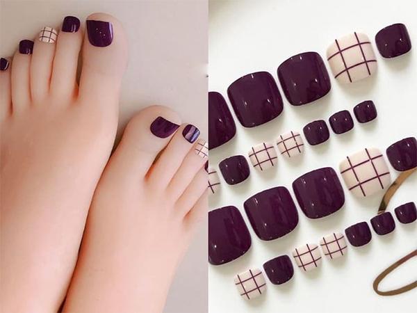 50 mẫu nail chân đẹp đơn giản dẫn đầu xu hướng hiện nay - 45