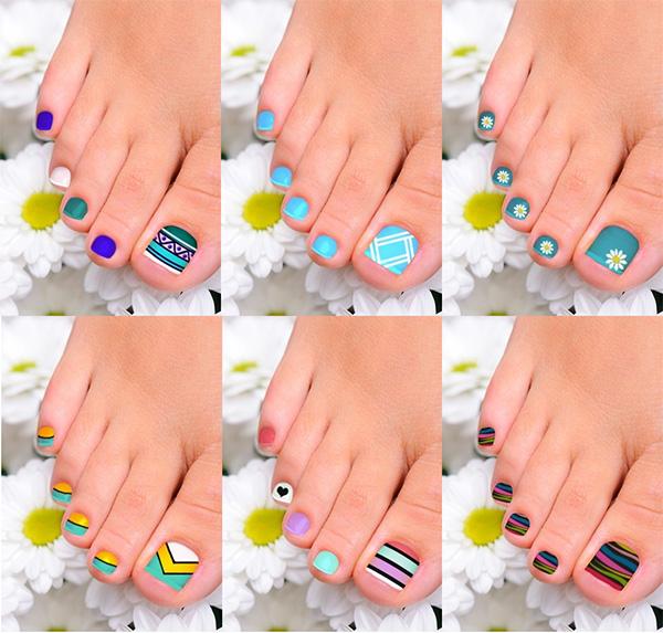 50 mẫu nail chân đẹp đơn giản dẫn đầu xu hướng hiện nay - 32