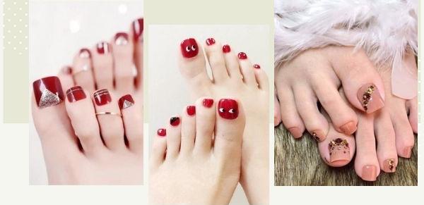 50 mẫu nail chân đẹp đơn giản dẫn đầu xu hướng hiện nay - 12