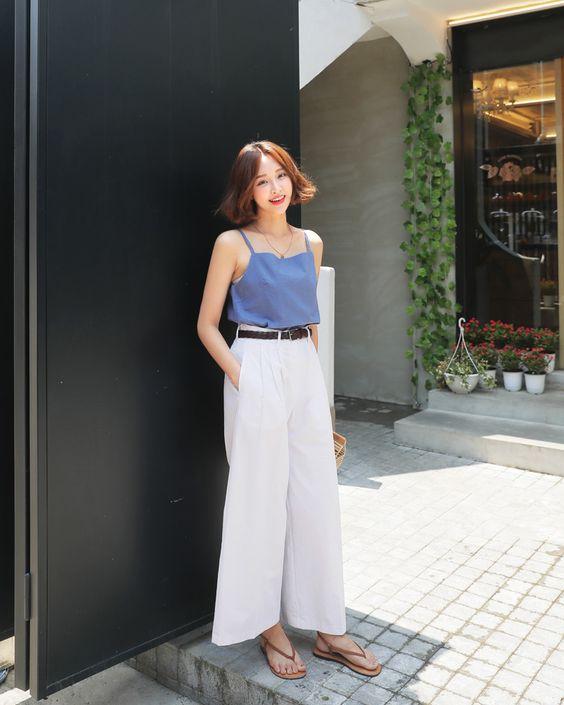 Cô nàng hiện đại là phải biết cách phối đồ với quần ống rộng sao cho thật FASHION!!!
