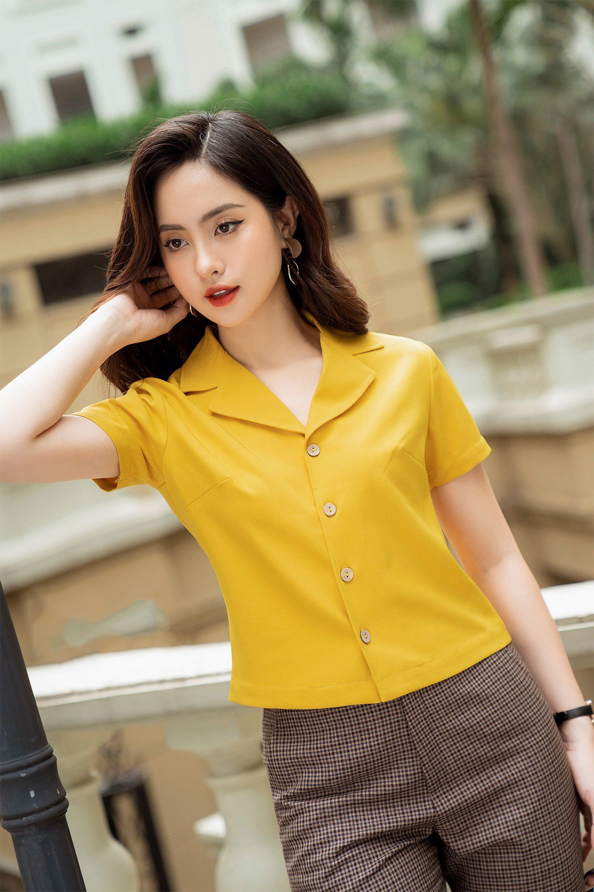 Kiểu cổ áo dài hiện đại