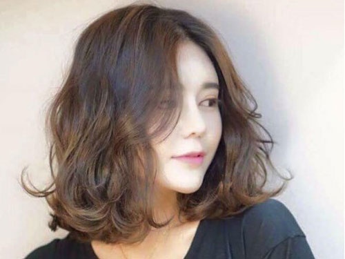 mặt dài để tóc gì