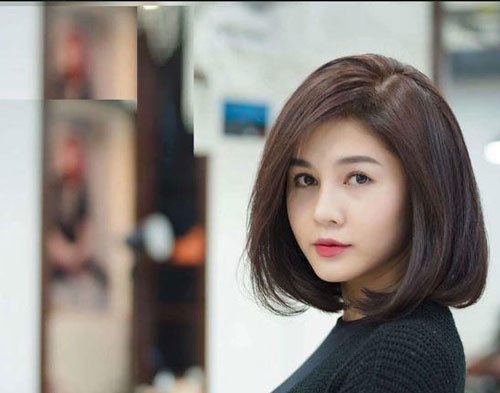 mặt dài và to nên để kiểu tóc nào