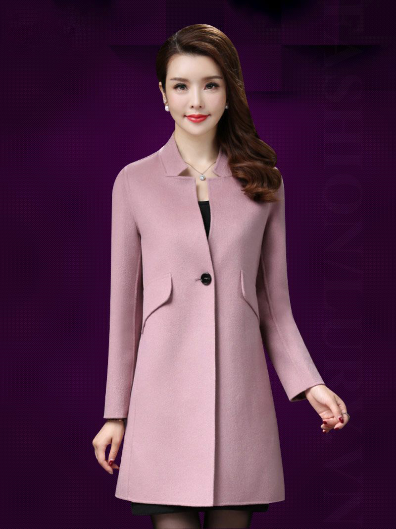 Mẫu cổ áo dạ nữ đẹp
