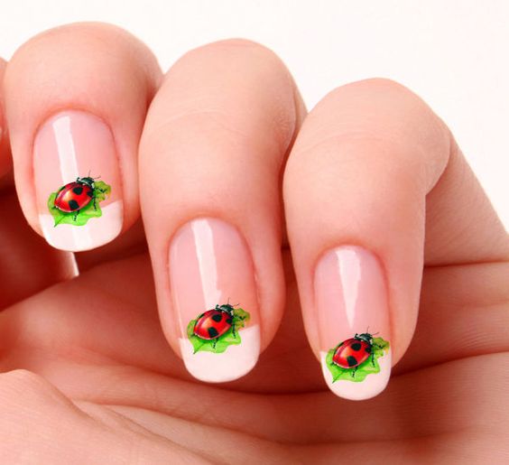 mẫu nail hình thú dễ thương