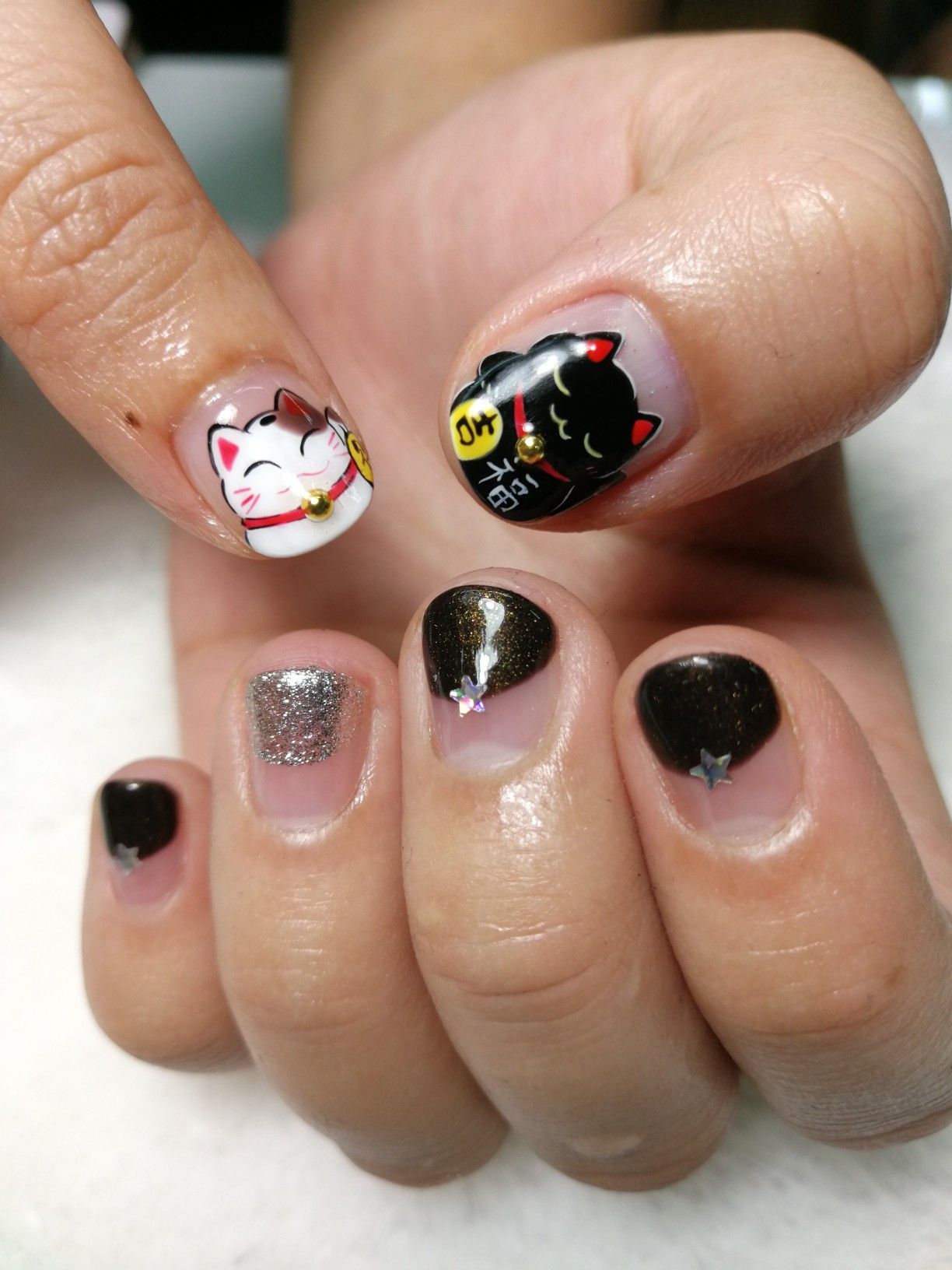 mẫu nail hình thú siêu độc đáo
