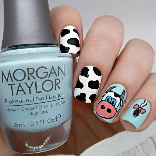mẫu nail hình thú siêu lạ