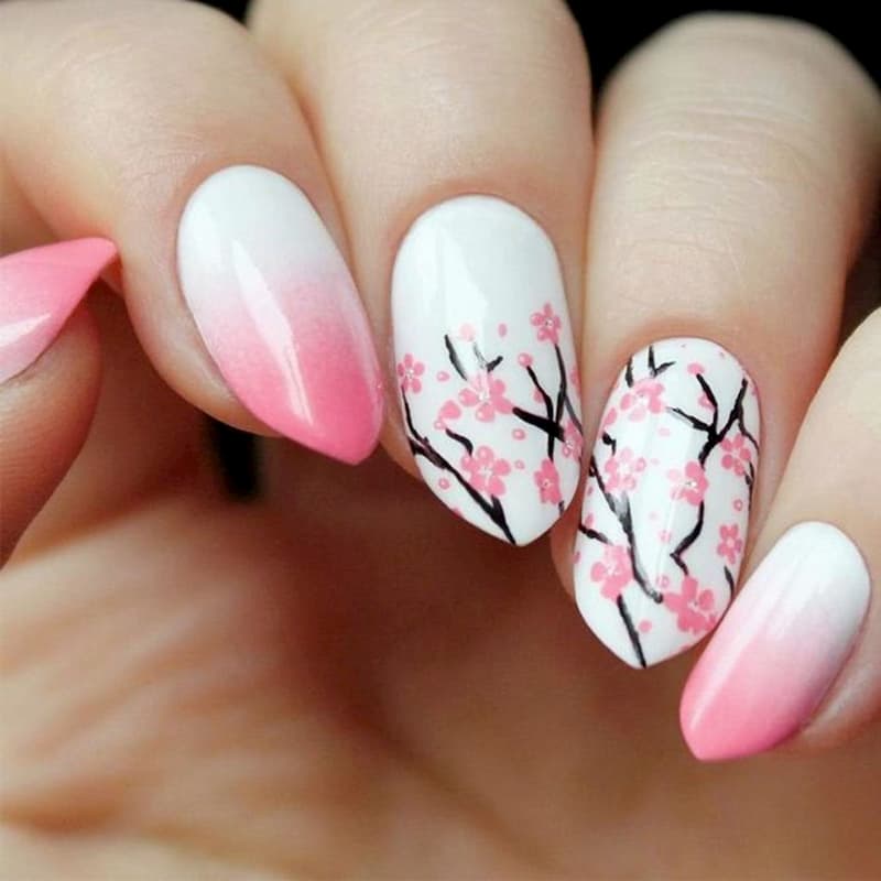 Mẫu nail màu trắng đẹp, thanh lịch và tinh tế