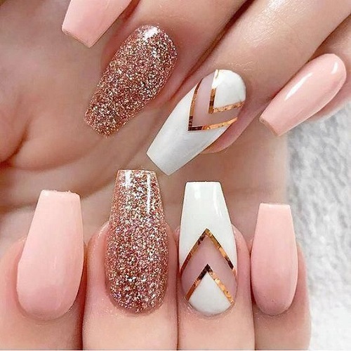 Mẫu móng tay đẹp nhẹ nhàng, đơn giản, dễ thương, cá tính cho nàng đi làm, đi học