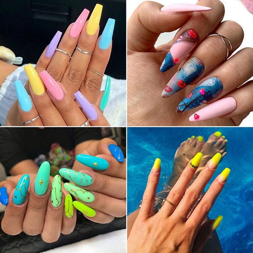 Mẫu móng tay đẹp nhẹ nhàng, đơn giản, dễ thương, cá tính cho nàng đi làm, đi học